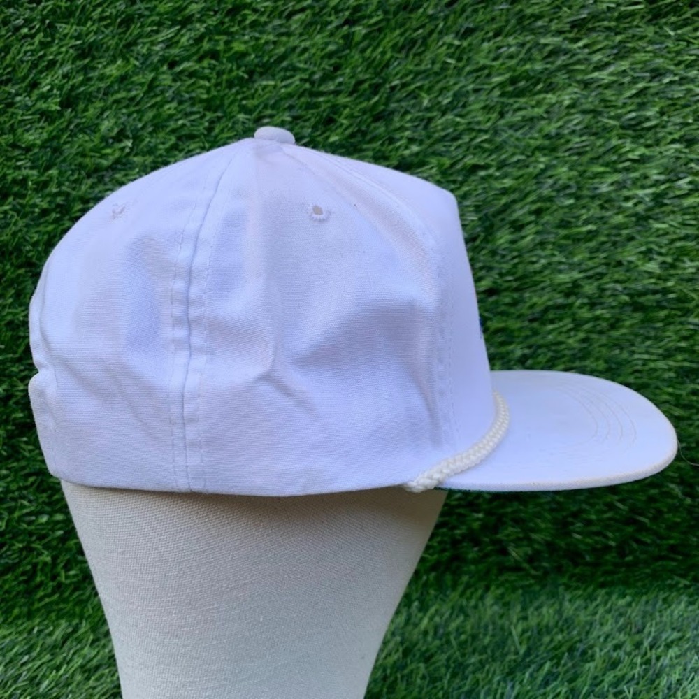 Vintage Yupoong NASCAR 400 Michigan International Speedway Snapback Hat White - Picture 5 of 9